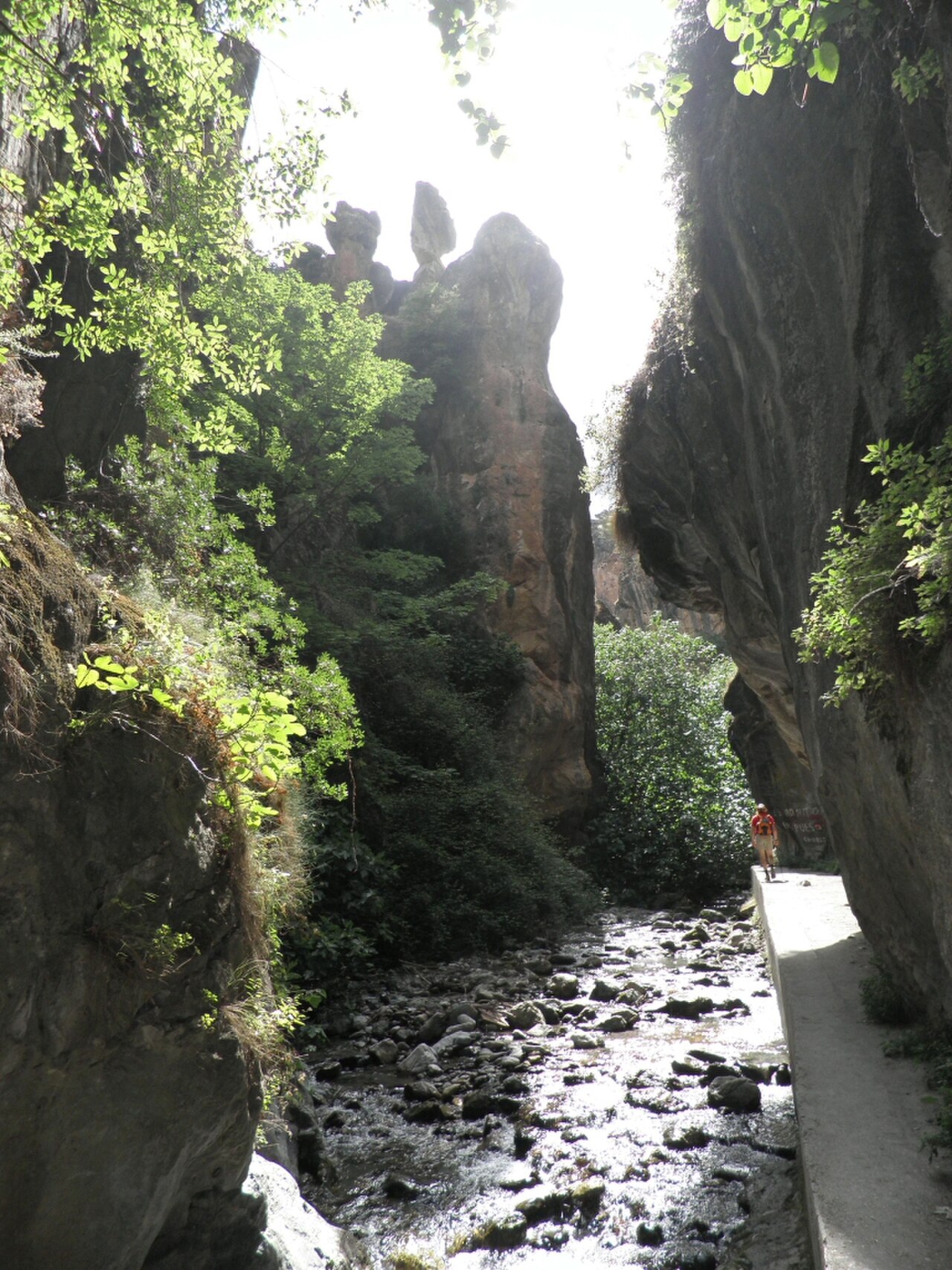 Cañón del río Monachil
