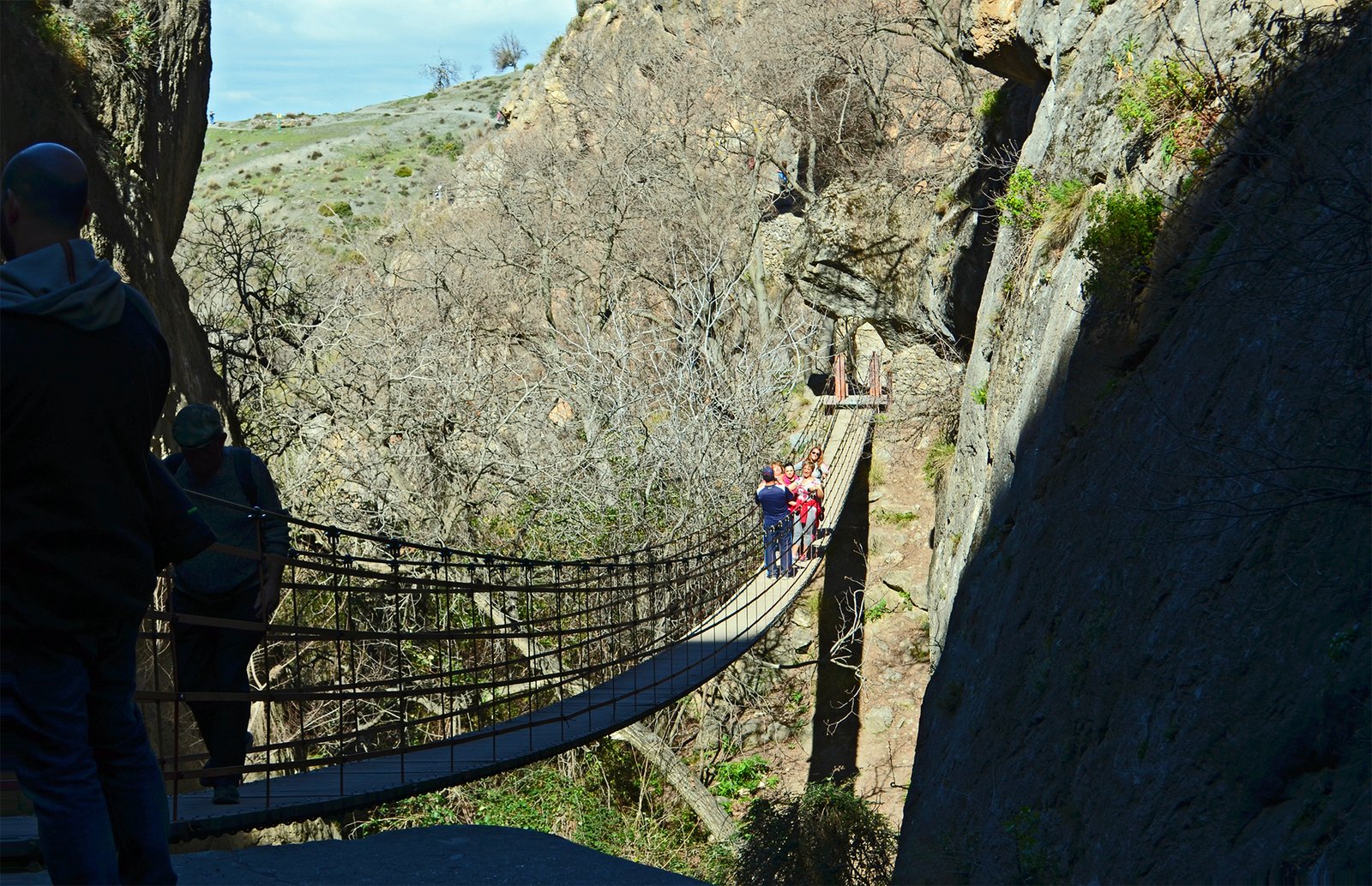 Puente Colgante de Los Cahorros de Monachil